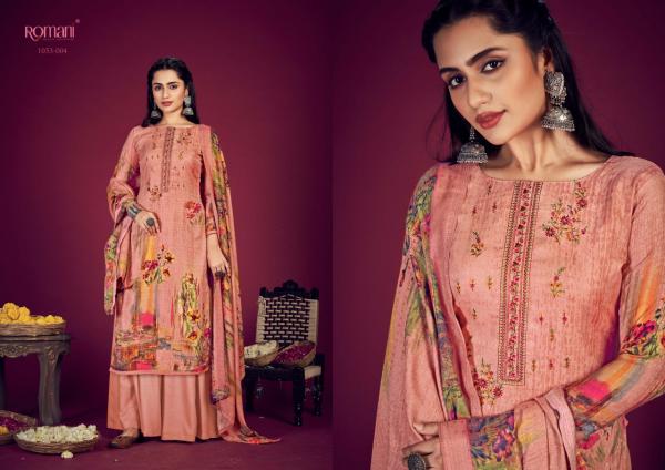 Romani Jhalak Premium Pashmina Designer Dress Material Collection 